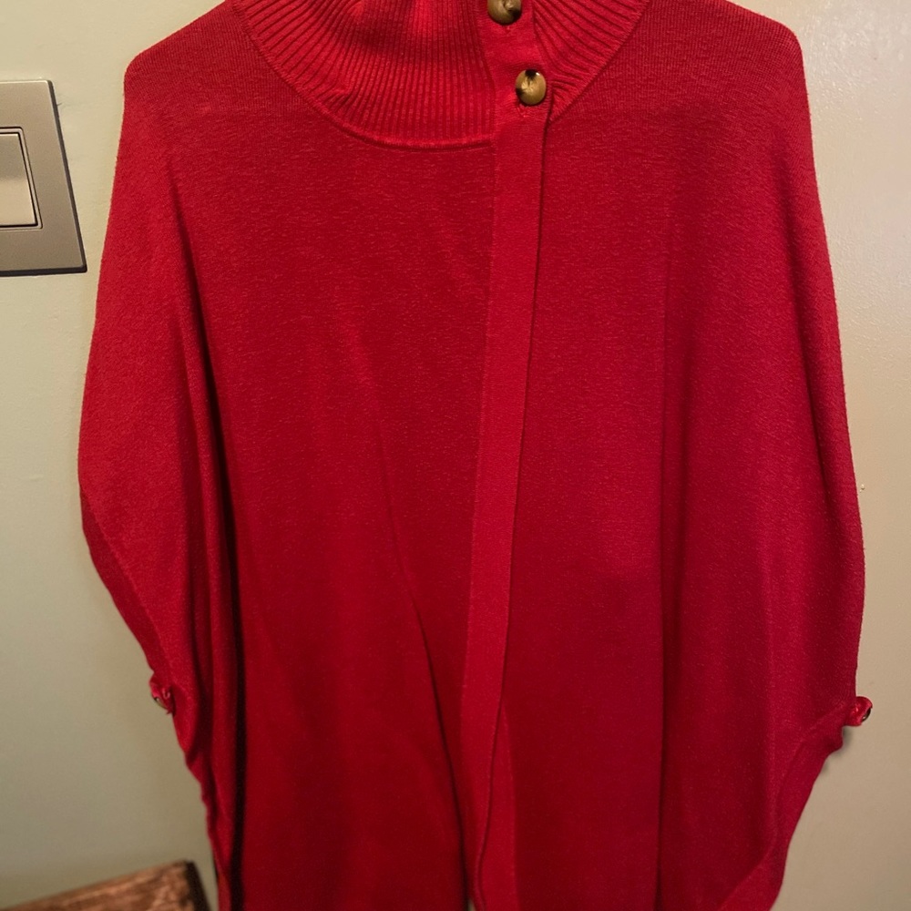 Poncho sweater